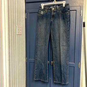 Cruel Girl Western Jeans size 5, 29.5” inseam, mid rise